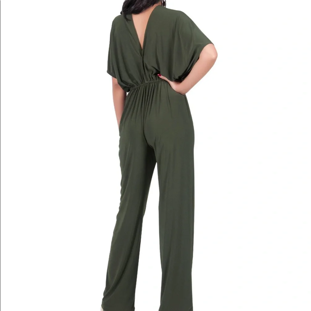 BEAUTIFUL V NECK JUMPSUIT - Picture 3 of 3